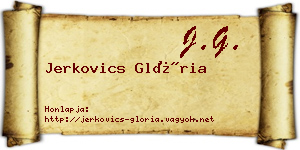 Jerkovics Glória névjegykártya